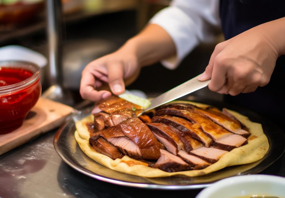 余霜与FLY队员分享北京传统美食：北京烤鸭和驴打滚-熊猫电竞